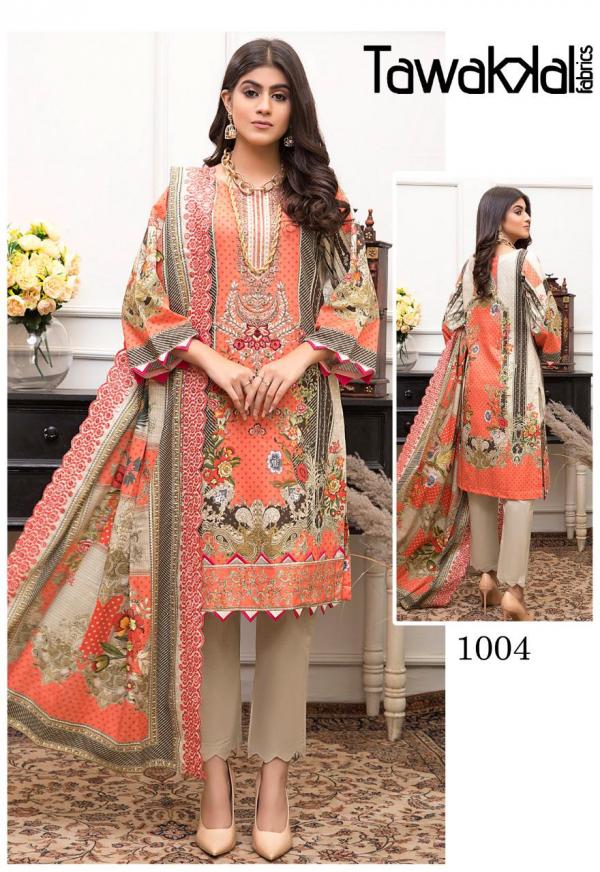 Tawakkal Parisa Cotton Collection Designer Karchi Dress Materials